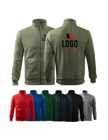 BLUZA MĘSKA Z WŁASNYM HAFTEM NADRUKIEM LOGO