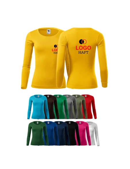 KOSZULKA Z WŁASNYM HAFTEM NADRUKIEM LOGO Reklamą