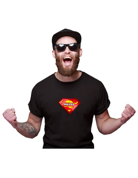 Koszulka z nadrukiem napis PREZENT SOŁTYS