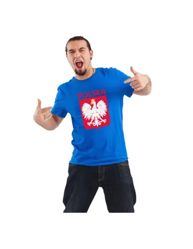 Koszulka z nadrukiem PREZENT dla KIBICA POLSKA