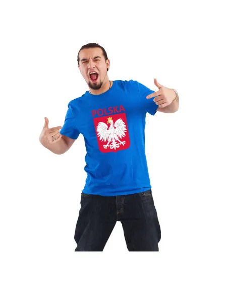 Koszulka z nadrukiem PREZENT dla KIBICA POLSKA