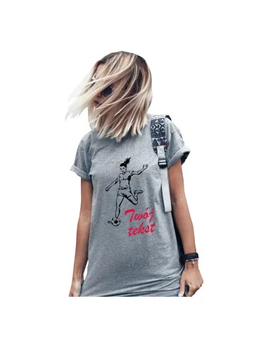 Koszulka T-shirt z nadrukiem SPORT TWÓJ TEKST