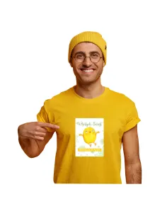 śmieszna Koszulka z nadrukiem PREZENT na Wielkanoc WESOŁYCH ŚWIĄT