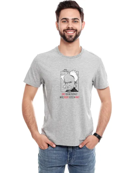 Koszulka z nadrukiem SERCE PĘKA MI Z ROZPACZY