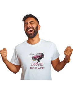 Koszulka z imieniem napis DRIVE THE CLASSIC