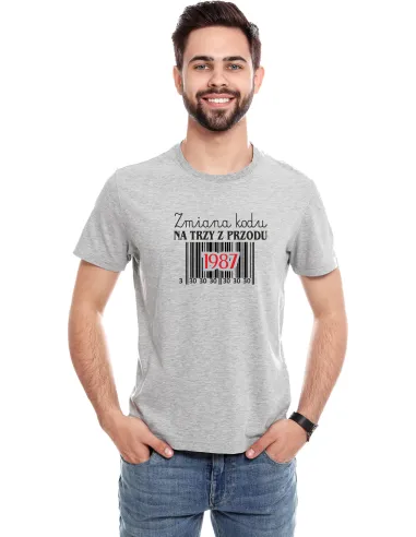 Koszulka z nadrukiem PREZENT ZMIANA KODU