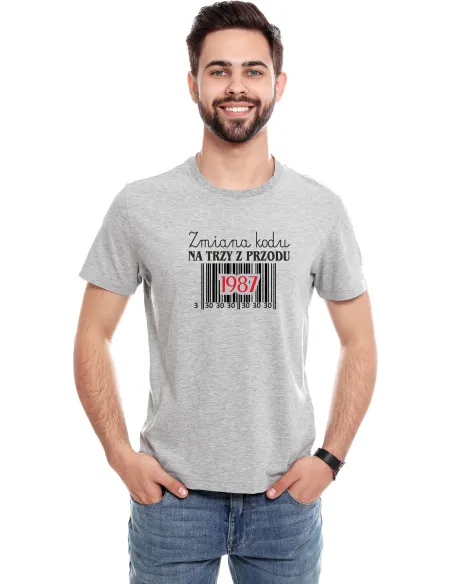 Koszulka z nadrukiem PREZENT ZMIANA KODU