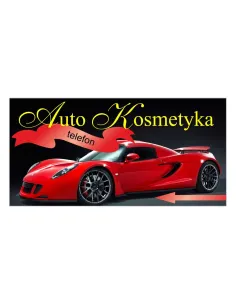 Baner reklamowy gotowe wzory banerów - Auto kosmetyka