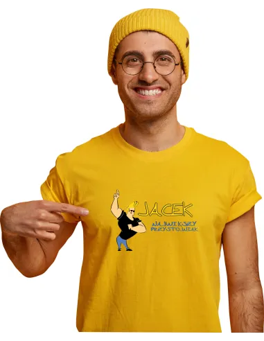 Koszulka z imieniem napis NAJWIĘKSZY PRZYSTOJNIAK