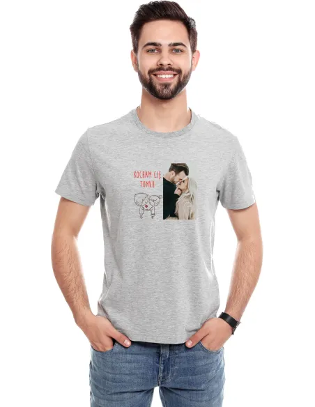 Koszulka z imieniem napis WALENTYNKI KOCHAM CIĘ