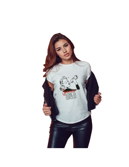 Koszulka z imieniem PREZENT KOBIETA SUKCESU