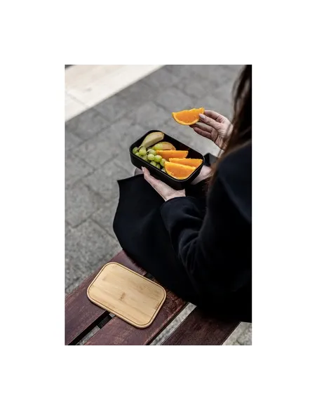 Pudełko śniadaniowe 850 ml z nadrukiem UV LOGO 20  szt