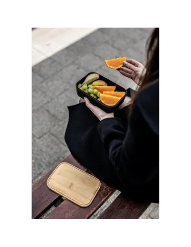 Pudełko śniadaniowe 850 ml z nadrukiem UV LOGO 50  szt