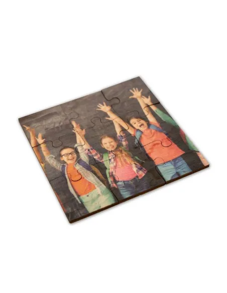 Podkładka pod kubek "puzzle" z nadrukiem UV LOGO 25  szt