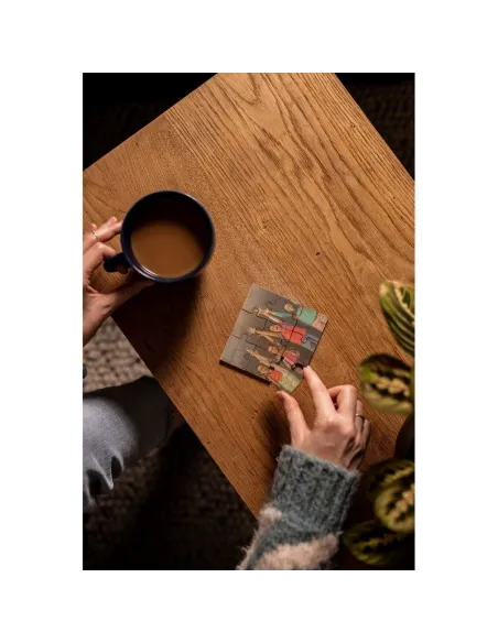 Podkładka pod kubek "puzzle" z nadrukiem UV LOGO 50  szt