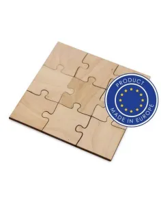 Podkładka pod kubek "puzzle" z nadrukiem UV LOGO 500  szt