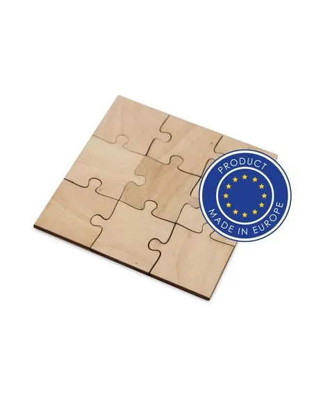 Podkładka pod kubek "puzzle" z nadrukiem UV LOGO 500  szt