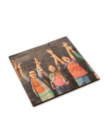 Podkładka pod kubek "puzzle" z nadrukiem UV LOGO 50  szt