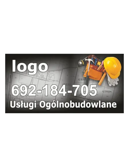 Baner reklamowy gotowe wzory banerów - Usługi ogólnobudowlane