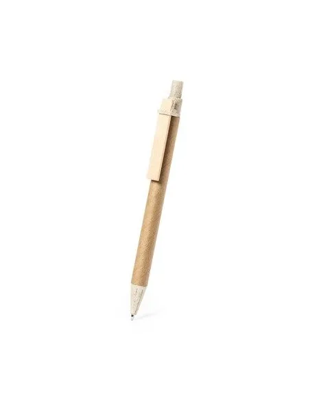 Długopis z kartonu z recyklingu z nadrukiem UV LOGO 50 szt