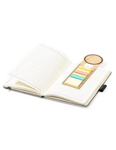 Bambusowy zestaw do notatek z nadrukiem UV LOGO 500szt