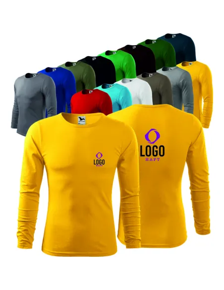 KOSZULKA MĘSKA FIRMOWA Z WŁASNYM HAFTEM NADRUKIEM LOGO 5 SZTUK