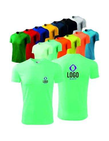 KOSZULKI KOSZULKA T-shirt Z NADRUKIEM HAFTEM LOGO 5 SZTUK