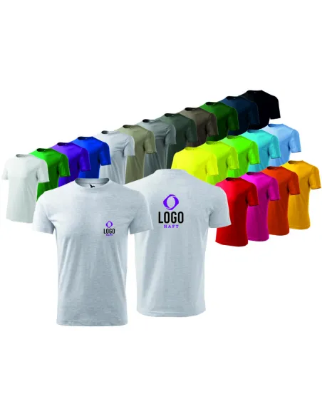 KOSZULKA MĘSKA T-shirt Z WŁASNYM HAFTEM NADRUKIEM LOGO HAFT KOMPUTEROWY 5 SZTUK