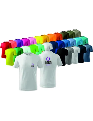 KOSZULKA DZIECIĘCA T-shirt Z WŁASNYM HAFTEM NADRUKIEM LOGO HAFT KOMPUTEROWY 10 SZTUK