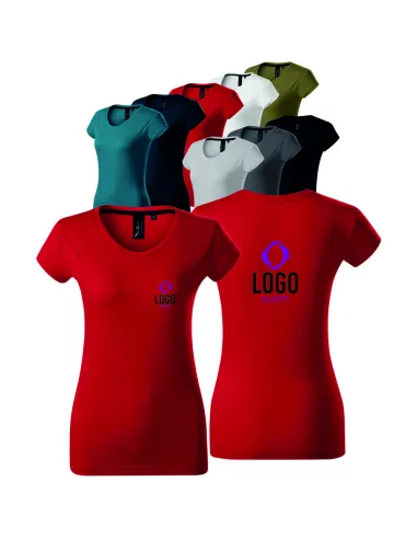 KOSZULKA DAMSKA T-shirt Z WŁASNYM HAFTEM NADRUKIEM LOGO HAFT KOMPUTEROWY 30 SZTUK