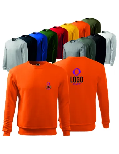 BLUZA MĘSKA/DZIĘCIECA Z WŁASNYM HAFTEM NADRUKIEM LOGO 30 STUK