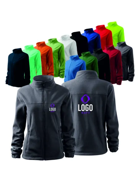 POLAR DAMSKI FIRMOWY Z NADRUKIEM HAFTEM LOGO 10 SZTUK