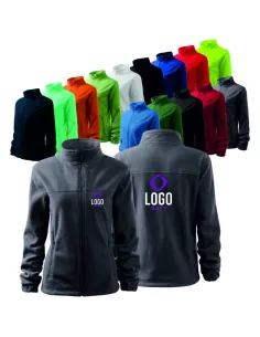 POLAR DAMSKI FIRMOWY Z NADRUKIEM HAFTEM LOGO 30 SZTUK