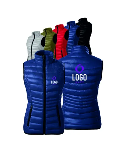 KAMIZELKA DAMSKA Z WŁASNYM HAFTEM NADRUKIEM LOGO