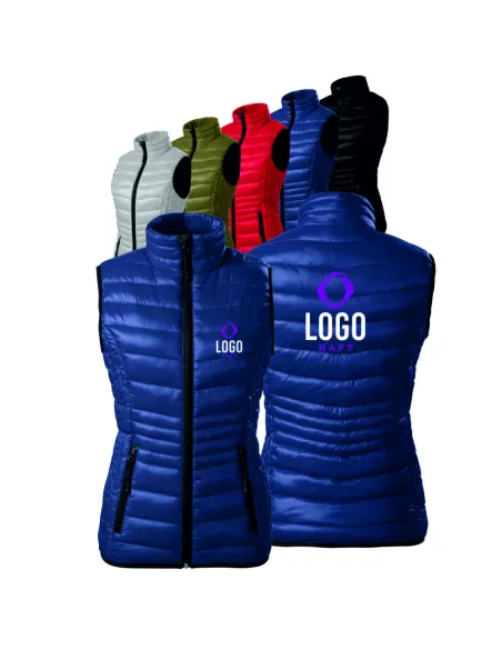 KAMIZELKA DAMSKA Z WŁASNYM HAFTEM NADRUKIEM LOGO 5 SZTUK