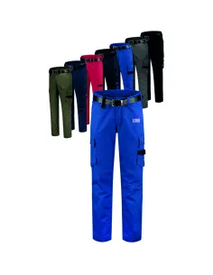 SPODNIE ROBOCZE Z WŁASNYM HAFTEM NADRUKIEM LOGO 10 SZTUK
