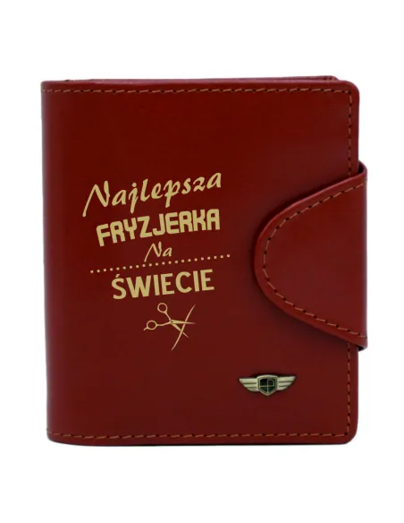 Portfel damski DLA FRYZJERKI duży wbór wzorów BOX