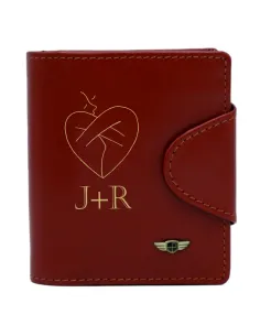 PREZENT DLA NIEJ ŻONY DZIEWCZYNY portfel inicjały