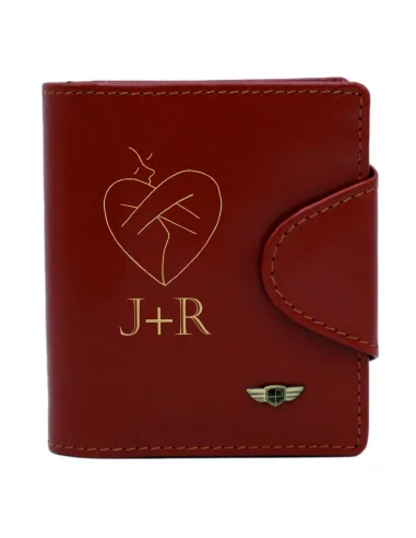 PREZENT DLA NIEJ ŻONY DZIEWCZYNY portfel inicjały