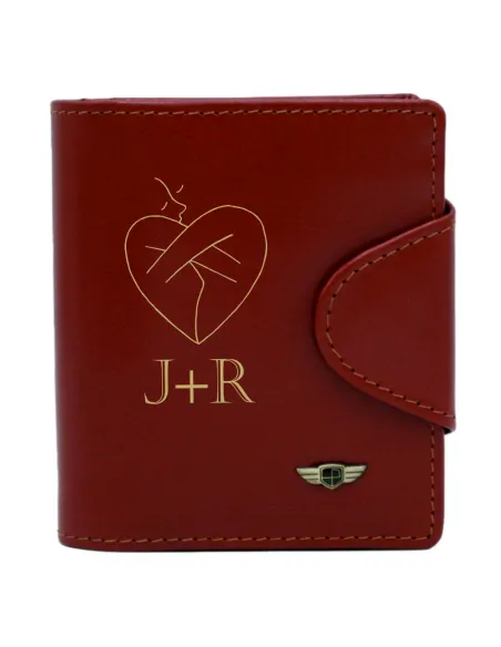 PREZENT DLA NIEJ ŻONY DZIEWCZYNY portfel inicjały