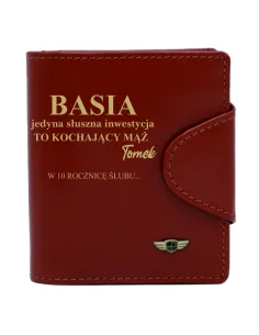 Portfel PREZENT dla ŻONY dedykacja ROCZNICA ŚLUBU