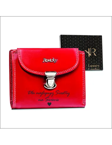 Elegancki damski portfel na PREZENT dla SIOSTRY
