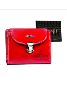 Elegancki portfel ROVICKY na dzień BABCI dedykacja