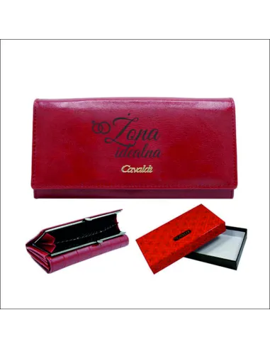 Portfel damski na prezent ŻONA IDEALNA dla niej