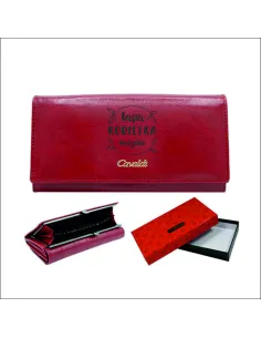 Portfel na DZIEŃ KOBIET z imieniem WŁASNY GRAWER