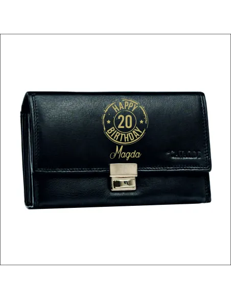 Eleganckie portfele ze spersonalizowanym grawerem