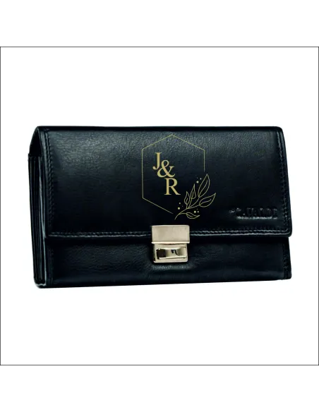 Portfel dla ukochanej WASZE INICJAŁY walentynki