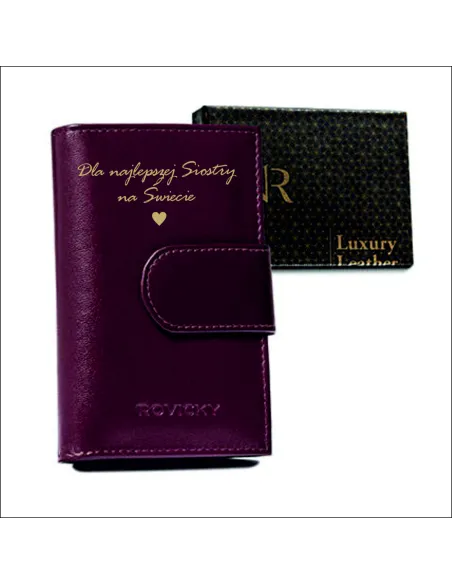 Portfel na prezent dla SIOSTRY PRZYJACIÓŁKI MAMY