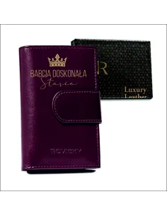 Portfel dla babci Z IMIENIEM grawer na DZIEŃ BABCI