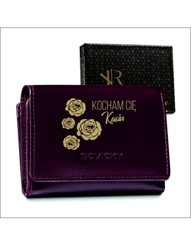 Skórzany portfel DLA NIEJ na urodziny 40stka TANIO